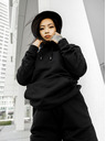 ICOONIC Černé unisex basic tepláky ICOONIC