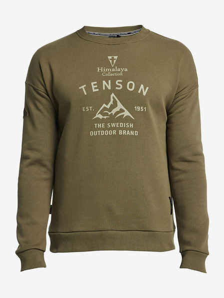 Tenson pánská mikina TENSON Himalaya Crew M khaki