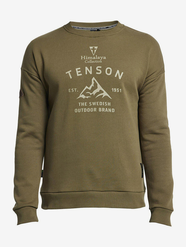 Tenson pánská mikina TENSON Himalaya Crew M khaki