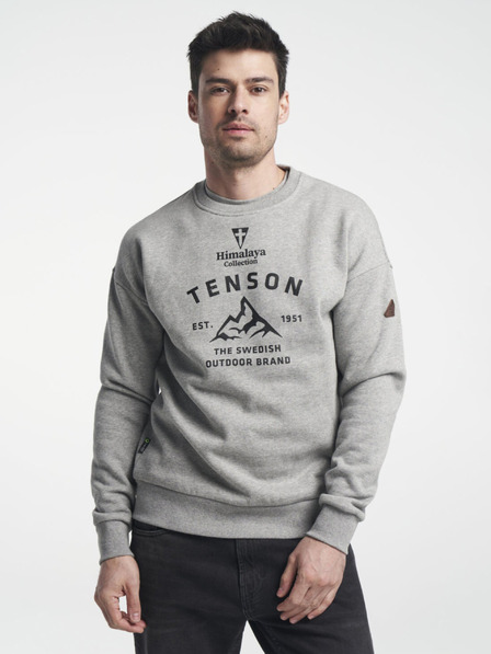 Tenson pánská mikina TENSON Himalaya Crew M šedá