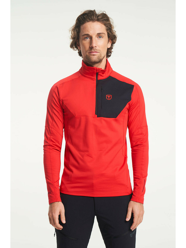 Tenson pánská funkční mikina TENSON TXlite Halfzip M červená