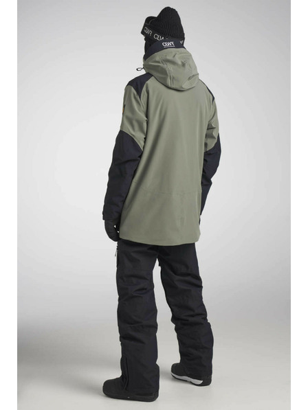 Tenson Pánská Snowboardová Bunda Colourwear Foil M Šedozelená