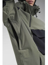 Tenson Pánská Snowboardová Bunda Colourwear Foil M Šedozelená