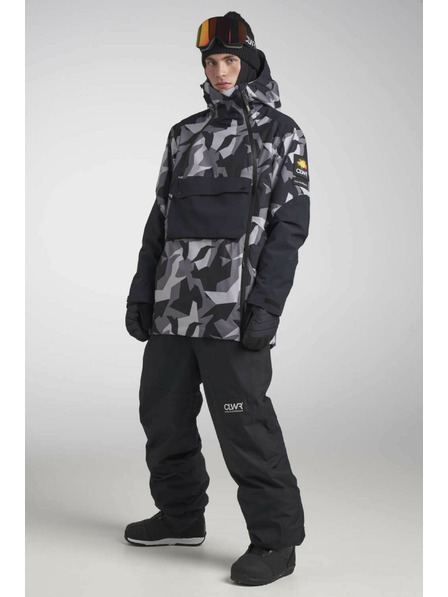 Tenson Pánská Snowboardová Bunda Colourwear Foil M Šedý Maskáč