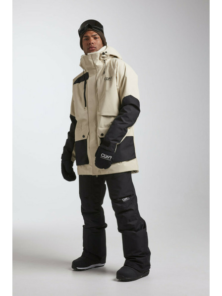 Tenson Pánská Snowboardová Bunda Colourwear Spine M Béžová