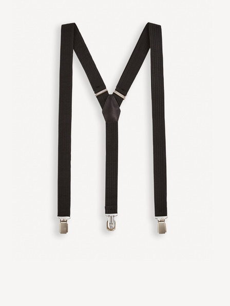Celio Černé pánské kšandy Celio Gistrap