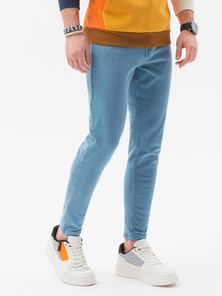 Ombre Clothing Modré pánské džíny Ombre Clothing P1058