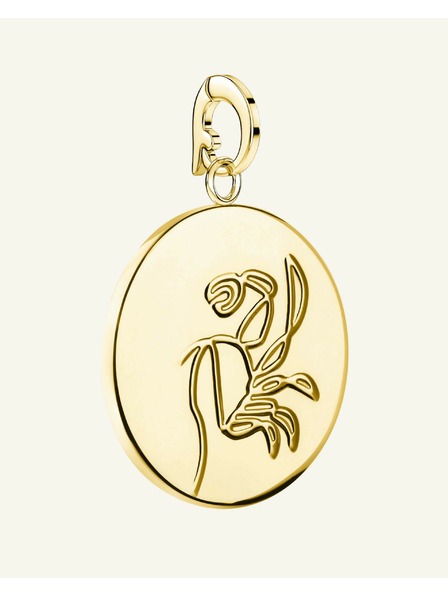 Rosefield Rosefield přívěsek zlaté barvy Zodiac Coin Rak