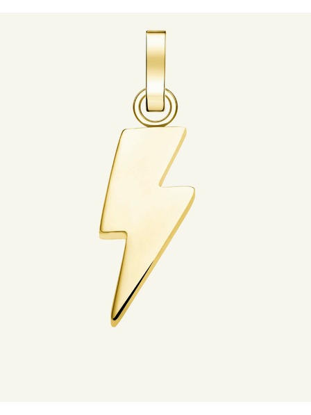 Rosefield Rosefield přívěsek zlaté barvy Symbol Thunder
