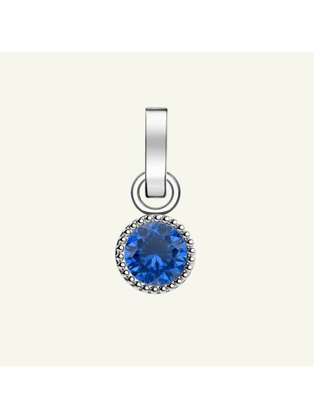 Rosefield Rosefield přívěsek stříbrné barvy Birthstone September color
