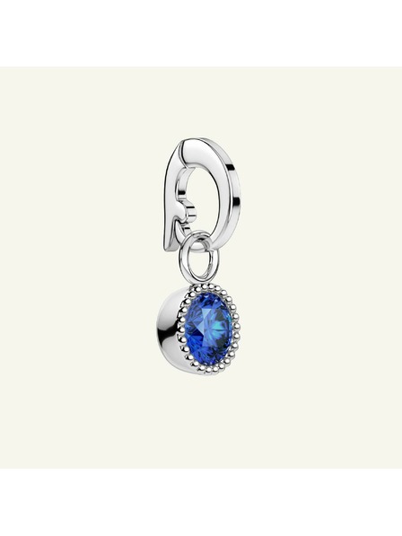 Rosefield Rosefield přívěsek stříbrné barvy Birthstone September color