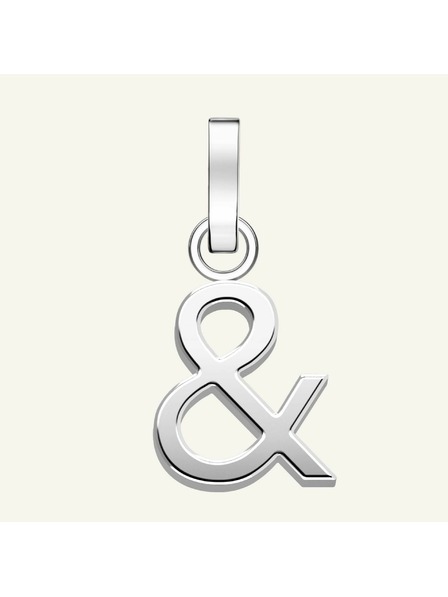 Rosefield Rosefield přívěsek Symbol Ampersand ve stříbrné barvě