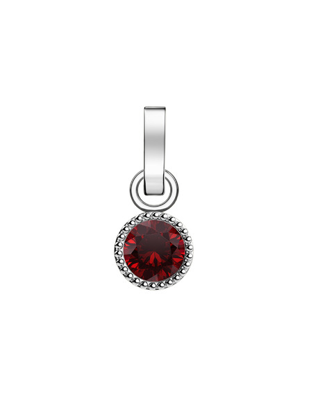 Rosefield Rosefield přívěsek stříbrné barvy Birthstone January color