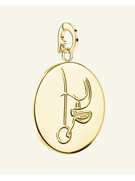 Rosefield Rosefield přívěsek zlaté barvy Zodiac Coin Býk