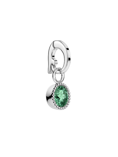 Rosefield Rosefield přívěsek stříbrné barvy Birthstone May color