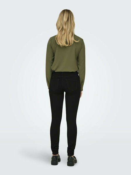 ONLY Černé dámské skinny fit džíny ONLY Blush
