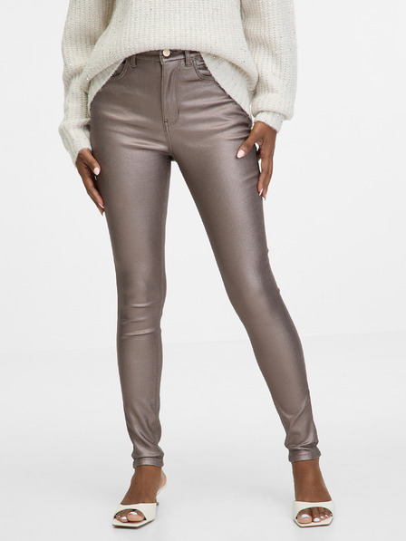 Orsay Béžové dámské skinny fit džíny ORSAY
