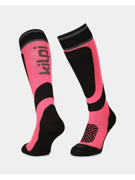 Kilpi Unisex lyžařské podkolenky Kilpi ANXO-U Růžová