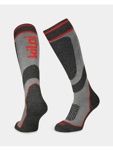 Kilpi Unisex lyžařské podkolenky Kilpi ANXO-U Tmavě šedá