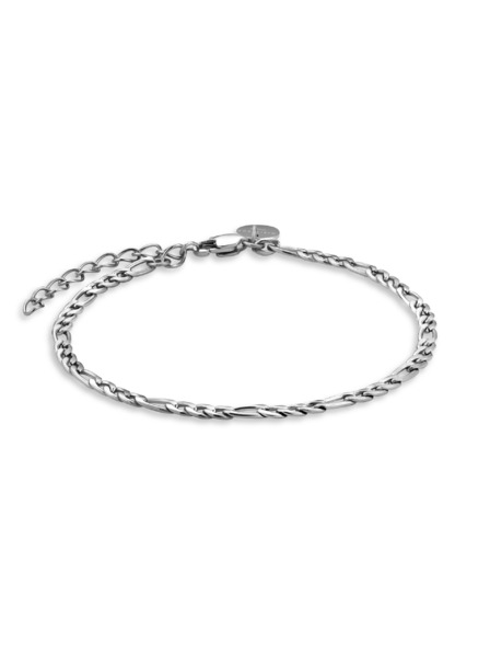Rosefield Rosefield náramek stříbrné barvy Figaro Chain JBFCS-J533