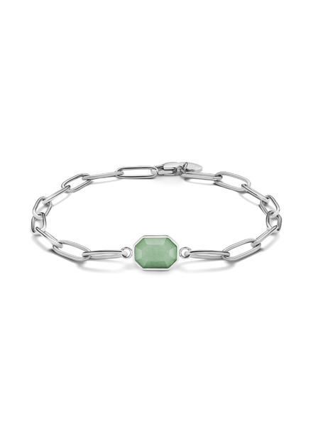 Rosefield Rosefield náramek stříbrné barvy Geometric Gemstone JBGGS-J663