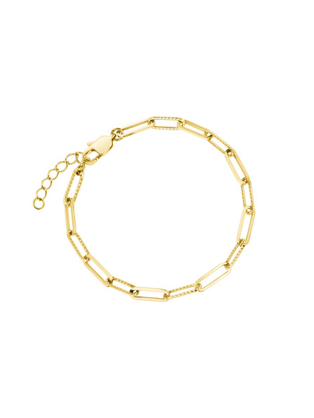 Rosefield Rosefield náramek zlaté barvy Hammered Chain JBHCG-J595