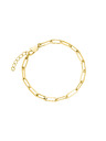 Rosefield Rosefield náramek zlaté barvy Hammered Chain JBHCG-J595