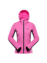 ALPINE PRO Dámská softshellová bunda s úpravou dwr ALPINE PRO KERAKA neon pink