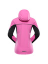 ALPINE PRO Dámská softshellová bunda s úpravou dwr ALPINE PRO KERAKA neon pink