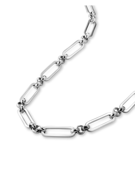 Rosefield Rosefield ocelový náramek ve stříbrné barvě Multilink JTBCS-J439