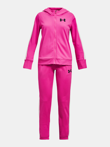 Under Armour Dívčí souprava Under Armour UA Knit Hooded Tracksuit