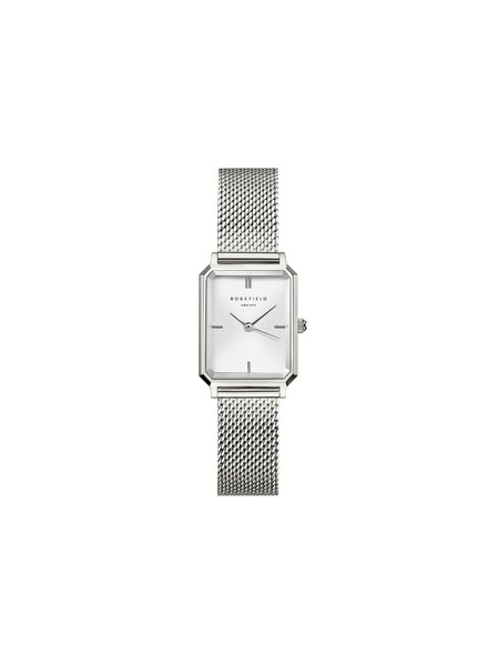 Rosefield Dámské hodinky Rosefield Octagon XS Mesh Silver OWSMS-O74