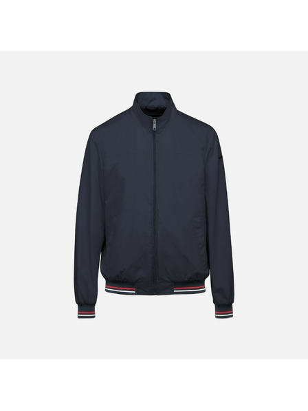 Geox Tmavě modrý pánský bomber Geox Jharrod