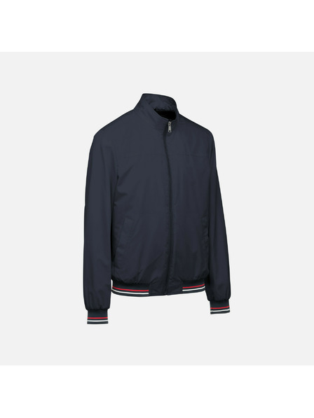Geox Tmavě modrý pánský bomber Geox Jharrod