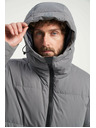 Tenson pánský zimní lifestylový kabát TENSON Tenzing Down Coat M šedý