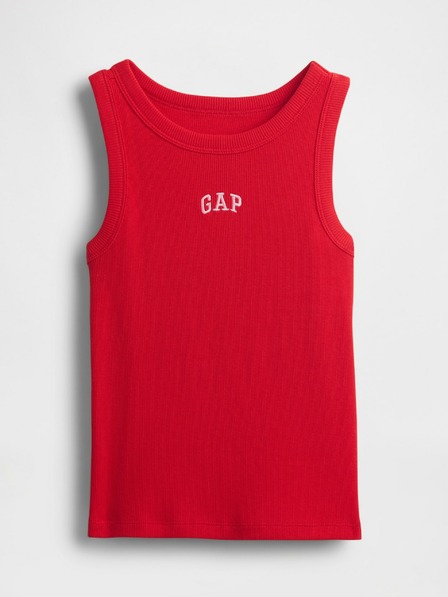 GAP Dětské žebrované tílko s logem GAP