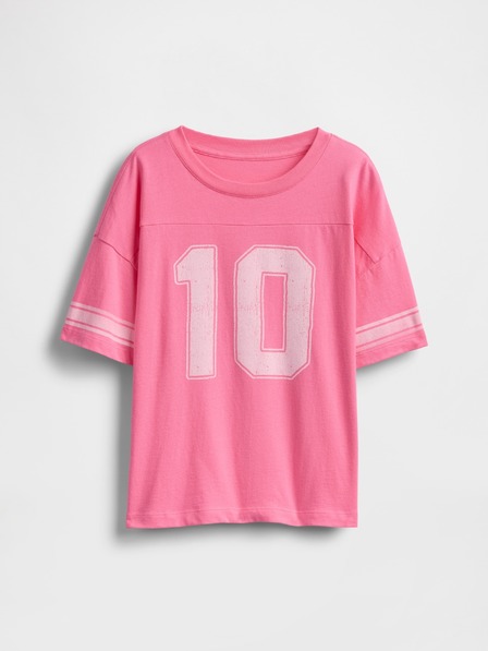 GAP Dětské oversize tričko Varsity GAP