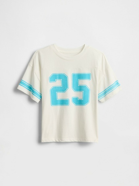 GAP Dětské oversize tričko Varsity GAP