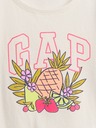 GAP Baby tričko s logem Gap