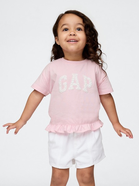 GAP Baby tričko s logem Gap