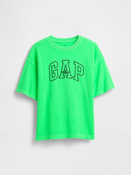 GAP Dětské oversize tričko Heavyweight Athletic Logo GAP
