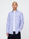 GAP Lněná košile Classic Shirt GAP