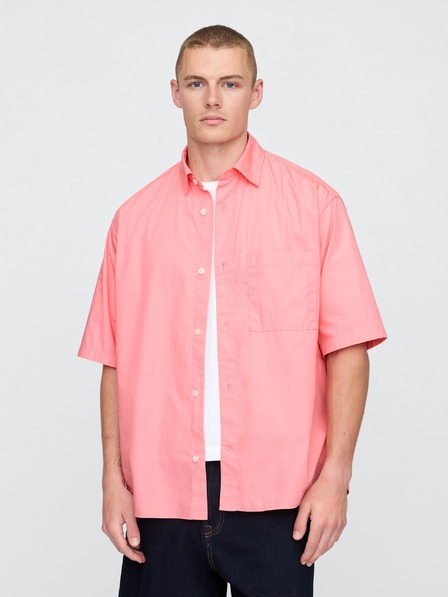 GAP Oversize popelínová košile GAP