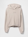 GAP Crop mikina s logem Gap