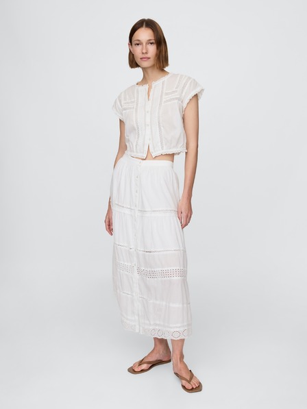 GAP Maxi sukně s krajkou GAP