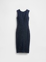 GAP Džínové midi šaty GapStudio by Zac Posen GAP