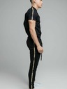 Siksilk Černé pánské tričko SikSilk