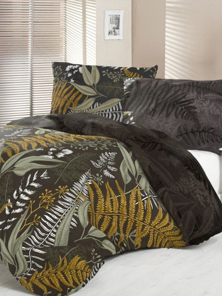 Kvalitex Saténové prodloužené povlečení LUXURY COLLECTION 140x220, 70x90cm KAPRADÍ