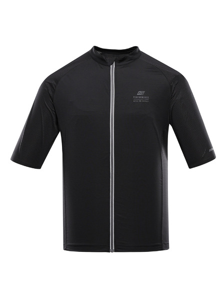 ALPINE PRO Pánský rychleschnoucí cyklistický dres ALPINE PRO SAGEN 2 black
