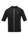 ALPINE PRO Pánský rychleschnoucí cyklistický dres ALPINE PRO SAGEN 2 black